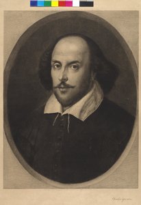 Shakespeare af Leopold Flameng