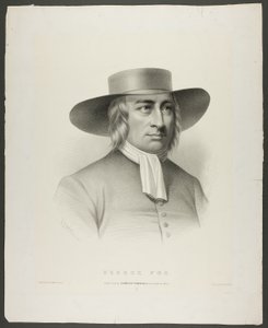 George Fox af Leopold Grozelier