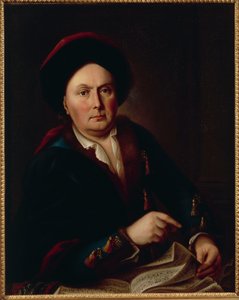 Portræt af Ludwig van Beethoven, Kapellmeister (1712-73), bedstefar til komponisten Ludwig Beethoven af Leopold Radoux
