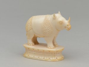 Hvid biskop, skakbrik, Indien, 1820 ca af Leopoldo Metlicovich