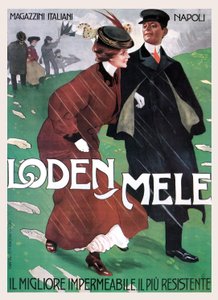 Regntøj fra Mele af Leopoldo Metlicovitz