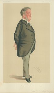 Admiral Frederick Beauchamp Paget-Seymour, The swell of the ocean, 9. september 1876, Vanity Fair tegnefilm af Leslie Matthew Ward