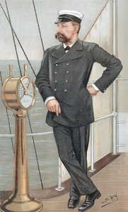 Albert I, Prins af Monaco 1848-1922, amatør oceanograf, 1900 af Leslie Matthew Ward