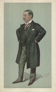 Dr. Nathaniel Edward Yorke-Davis, Diætetiker, 12. april 1900, Vanity Fair tegneserie af Leslie Matthew Ward