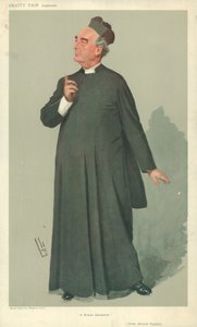 Fader Bernard Vaughan, A modern Savonarola, 30. januar 1907, Vanity Fair tegneserie af Leslie Matthew Ward