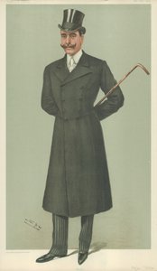 HSH Hertugen af Teck, Frank, 17. juli 1902, Vanity Fair-tegneserie af Leslie Matthew Ward