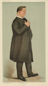 James Edward Cowell Weldon, The Bishop-Designate of Calcutta, Calcutta, 17. november 1898, Vanity Fair tegneserie af Leslie Matthew Ward