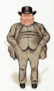 Joseph Arch 1826-1919, engelsk landbrugsarbejder, fagforeningsmand og politiker, 1886 af Leslie Matthew Ward