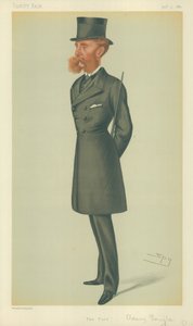 Lord Dorchester, The Turf, 24. marts 1877, Vanity Fair tegneserie af Leslie Matthew Ward