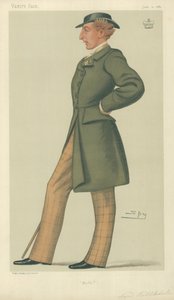 Lord Ribblesdale, Mufti, 11. juni 1881, Vanity Fair tegneserie af Leslie Matthew Ward