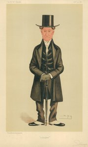 Mr E Sturge, A quaker, 20. november 1886, Vanity Fair tegneserie af Leslie Matthew Ward