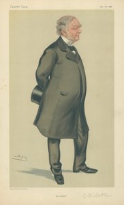 Mr. Erasmus Wilson, Obelisken, 18. december 1880, Vanity Fair tegneserie af Leslie Matthew Ward