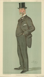 Samuel Whitbread, Parlamentarisk procedure, 8. august 1895, Vanity Fair tegneserie af Leslie Matthew Ward