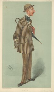 Mr William Crawfurd Stirling-Stuart, Hattemageren, 23. juni 1904, Vanity Fair tegneserie af Leslie Matthew Ward