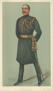Mr William Dudley Ward, A permanent warrior, 30. maj 1901, Vanity Fair tegneserie af Leslie Matthew Ward