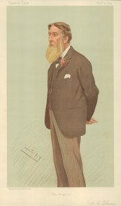 Mr William Luson Thomas, The Graphics, 13. december 1894, Vanity Fair tegneserie af Leslie Matthew Ward