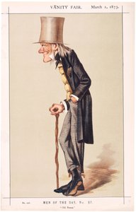 Professor Sir Richard Owen, FRS, KCB, naturforsker, 1873 af Leslie Matthew Ward