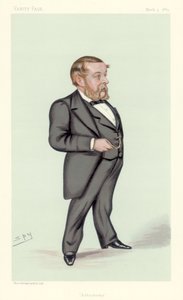 Richard Anthony Proctor, engelsk astronom, matematiker og populærvidenskabelig forfatter, 1883 af Leslie Matthew Ward