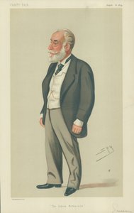 Sir Albert Abdallah David Sassoon, The Indian Rothschild, 16. august 1879, Vanity Fair tegneserie af Leslie Matthew Ward