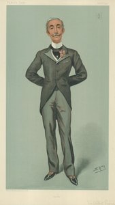 Sir Albert Edward Sassoon, Hyde, 1. februar 1900, tegneserie af Vanity Fair af Leslie Matthew Ward