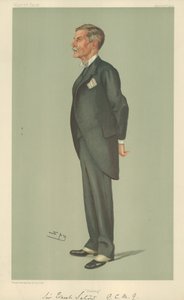 Sir Ernest Satow, Peking, 23. april 1903, Vanity Fair tegneserie af Leslie Matthew Ward