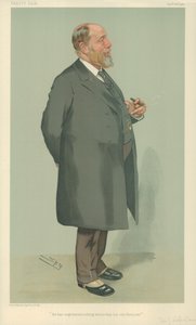 Sir John Wolfe-Barr, Han har ikke skabt noget bedre end sin egen formue, 26. januar 1905, Vanity Fair-tegneserie af Leslie Matthew Ward
