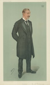 The Earl of Selborne, Admiralty, 3. oktober 1901, Vanity Fair tegnefilm af Leslie Matthew Ward