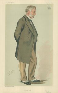 The Earl of Stair, White Dal, 22. september 1883, Vanity Fair tegnefilm af Leslie Matthew Ward
