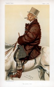 Jockeyklubben, 1882 af Leslie Matthew Ward