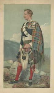 Marquess of Tullibardine (farve litho) af Leslie Matthew Ward