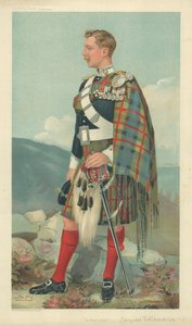 The Marquis of Tullibardine, Scottish Horse, 23. marts 1905, Vanity Fair tegnefilm af Leslie Matthew Ward