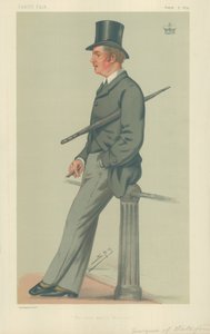 The Marquis of Waterford, The great man of Waterford, 9. august 1879, Vanity Fair tegneserie af Leslie Matthew Ward