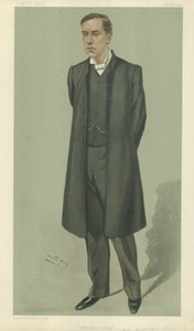 Rev Bertram Pollock (farve litho) af Leslie Matthew Ward