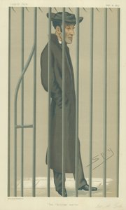 The Reverend Arthur Tooth, The Christian Martyr, 10. februar 1877, Vanity Fair tegneserie af Leslie Matthew Ward