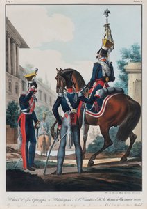 Chief Staff Officers for Uhlans Regiment Storhertug Michael Pavlovich af Rusland, 1830