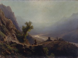 I Kaukasusbjergene, 1879