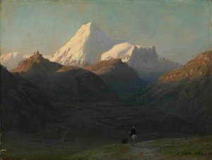 Bjerglandskab, 1868