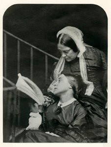 Christina Rossetti og hendes mor Frances Rossetti, 1863, 1948.