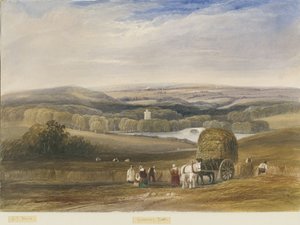 Greenway Bank: akvarelmaleri og [c 1830-1840] af Lewis John Wood