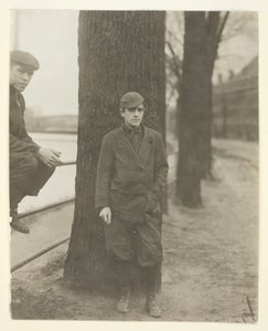 Bleach Room Boy, Leon Halcourt, 16 år gammel, Lawrence, Massachusetts af Lewis Wickes Hine