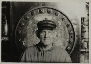 Chef i Power House af Lewis Wickes Hine