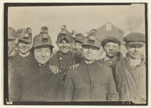Nedbrydningsdrenge i kulmine i Pennsylvania af Lewis Wickes Hine