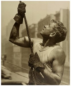 Byggearbejder Empire State Building, ca. 1930 af Lewis Wickes Hine