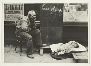 Frisk luft til babyen, New York East Side af Lewis Wickes Hine