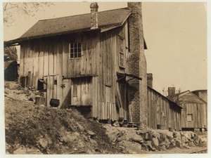Boliger for arbejdere på Rome Hosiery Mill, Georgia, 1913 af Lewis Wickes Hine