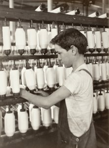 King Philip - Mulespinderi af Lewis Wickes Hine
