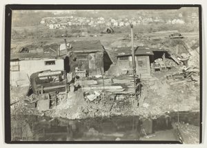 Boligkvarter i "Out-Of-Works" i Patterson, New Jersey af Lewis Wickes Hine