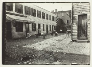 De hvides boliger i Negro Alley, Washington, D.C. af Lewis Wickes Hine