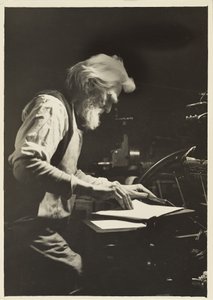 Trykker i New York, 1905 af Lewis Wickes Hine