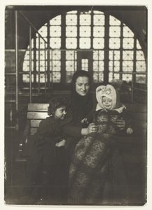 Russisk familie, Ellis Island af Lewis Wickes Hine